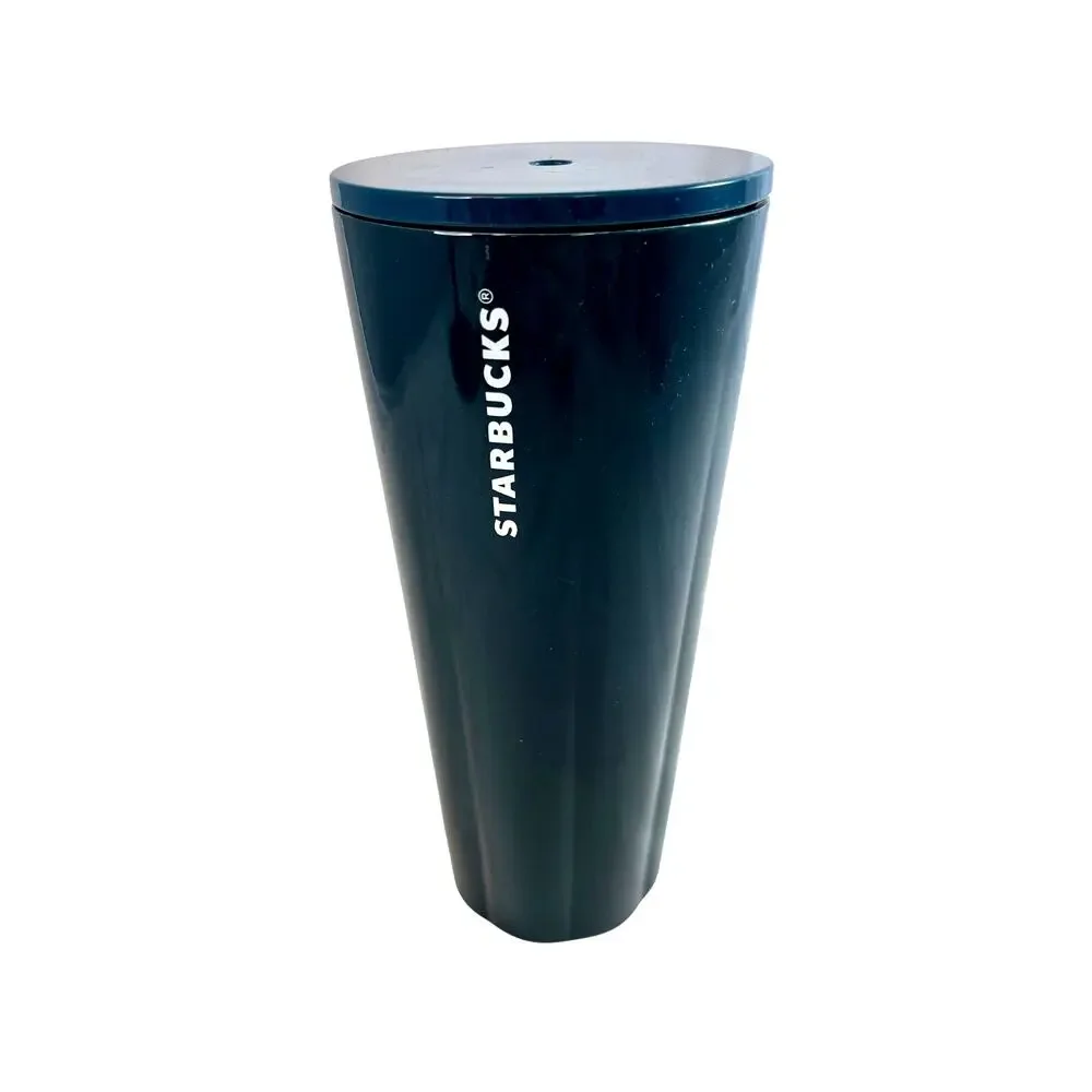 Starbucks 2023‎ Blue Teal Two Tone 24oz Stainless Steel Tumbler Hot Cold Cup